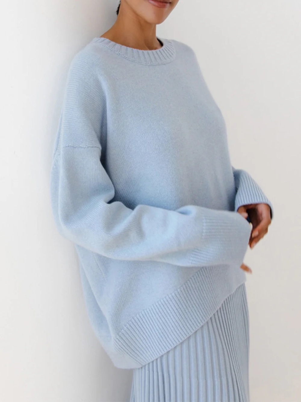 COMMENSE Candyfloss Oversized Pullover Sweater - size Medium